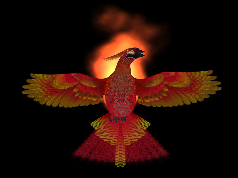 Phoenix Bird Fire